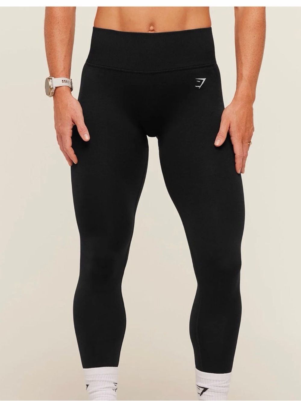 Gymshark Black High-Waisted Seamless Leggings